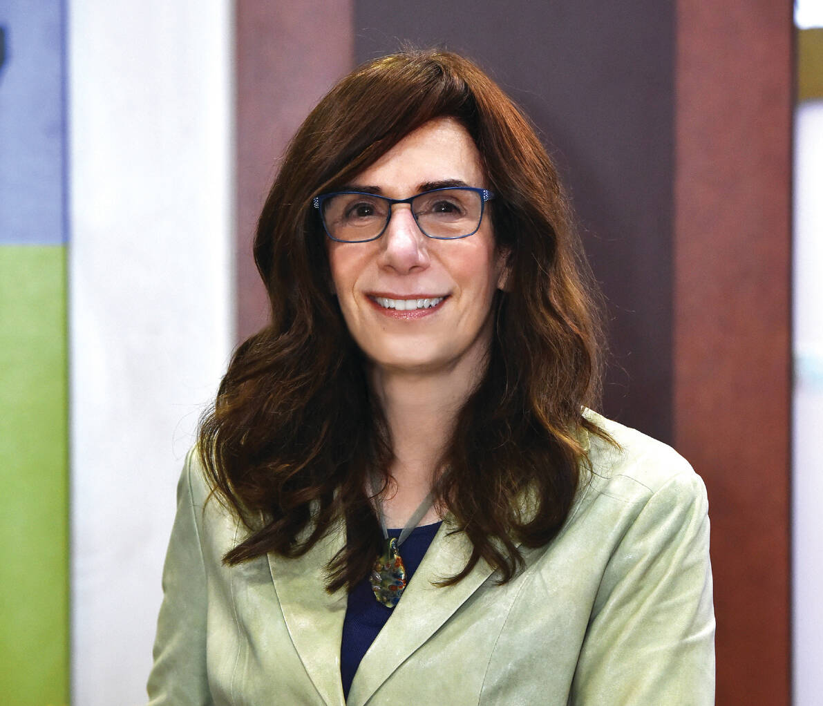 Judy Faulkner smiling and posing for a headshot